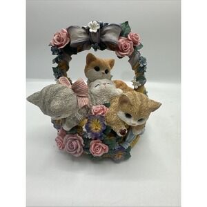 The San Francisco Music Box Company 229751 Kittens In A Basket Fur Elise